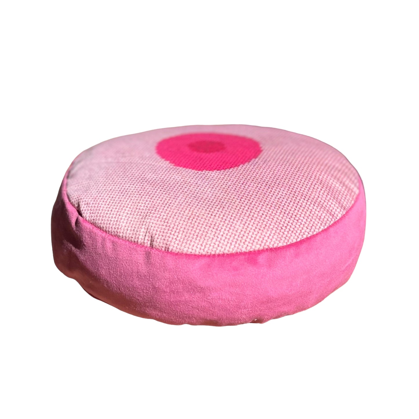 velvet GIRL pink boob pillow