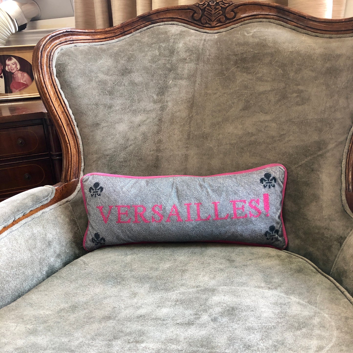 velvet VERSAILLES! lumbar pillow