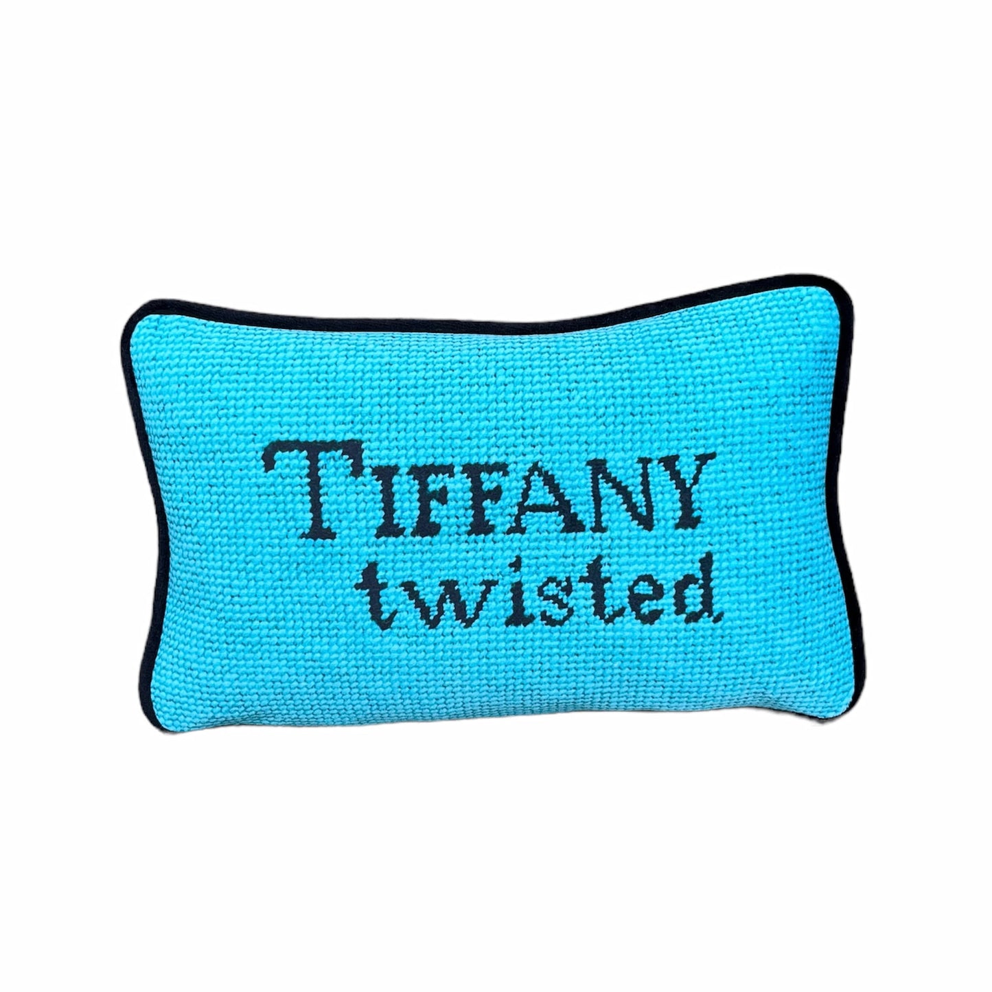 velvet TIFFANY TWISTED custom made toss pillow