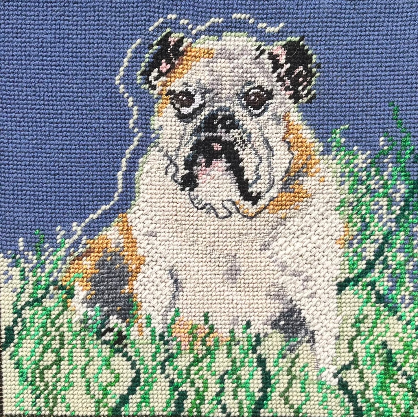 custom needlepoint PET PORTRAIT