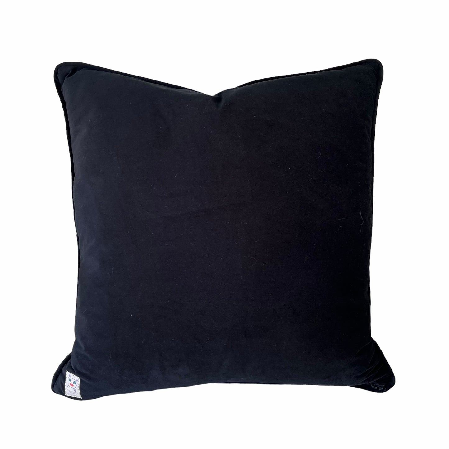 rainbow velvet EMBRASSE MOI lips feather down pillow