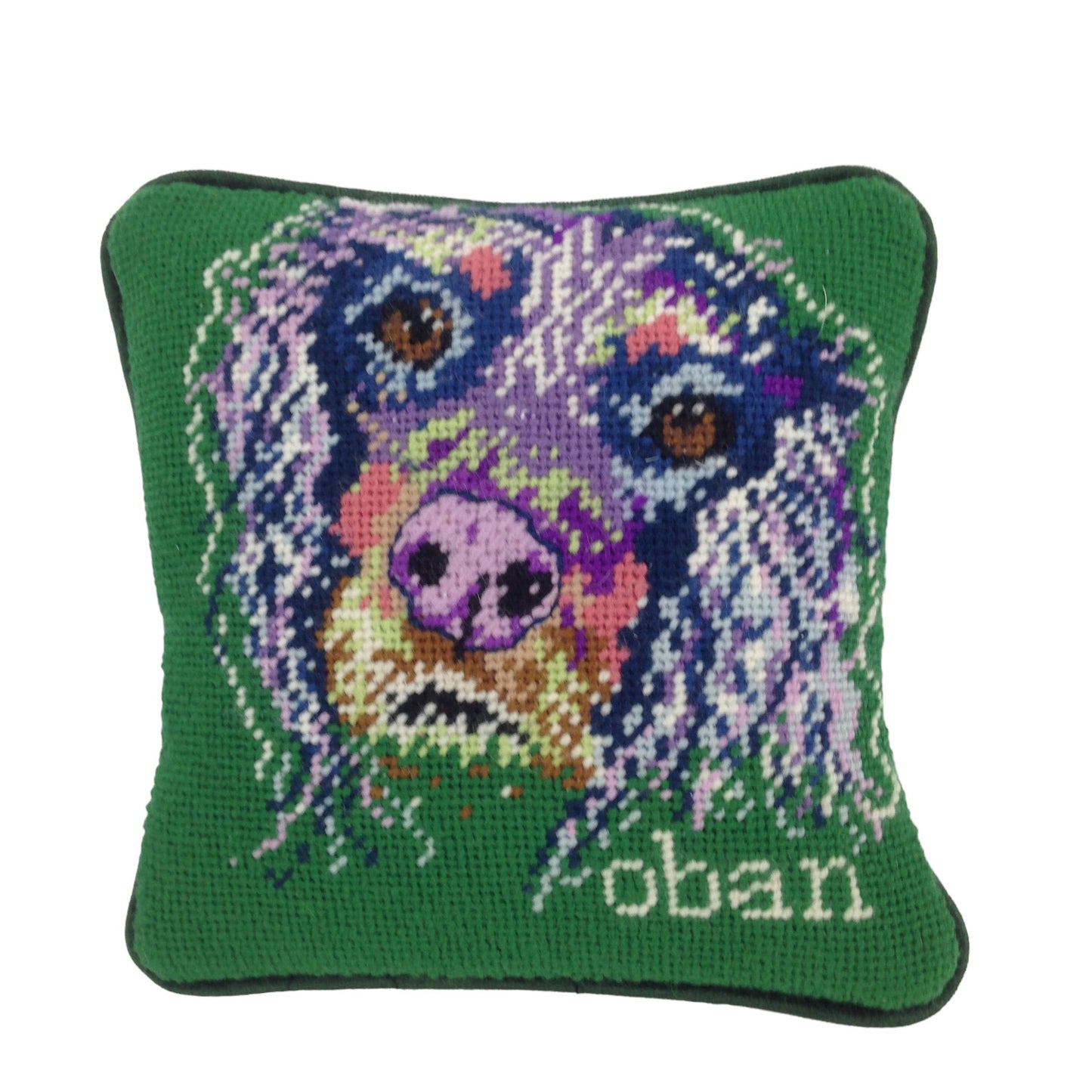custom needlepoint PET PORTRAIT