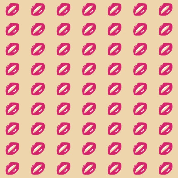 Embrasse Moi lips custom tissue paper