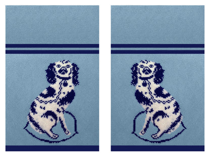 STAFFORDSHIRE BLUE tea towels