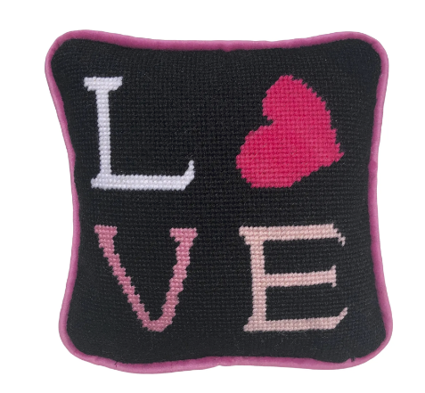 needlepoint LOVE