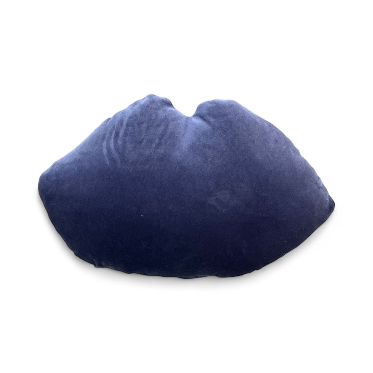 kissed differently blue violet POUTI organic cotton sateen lips
