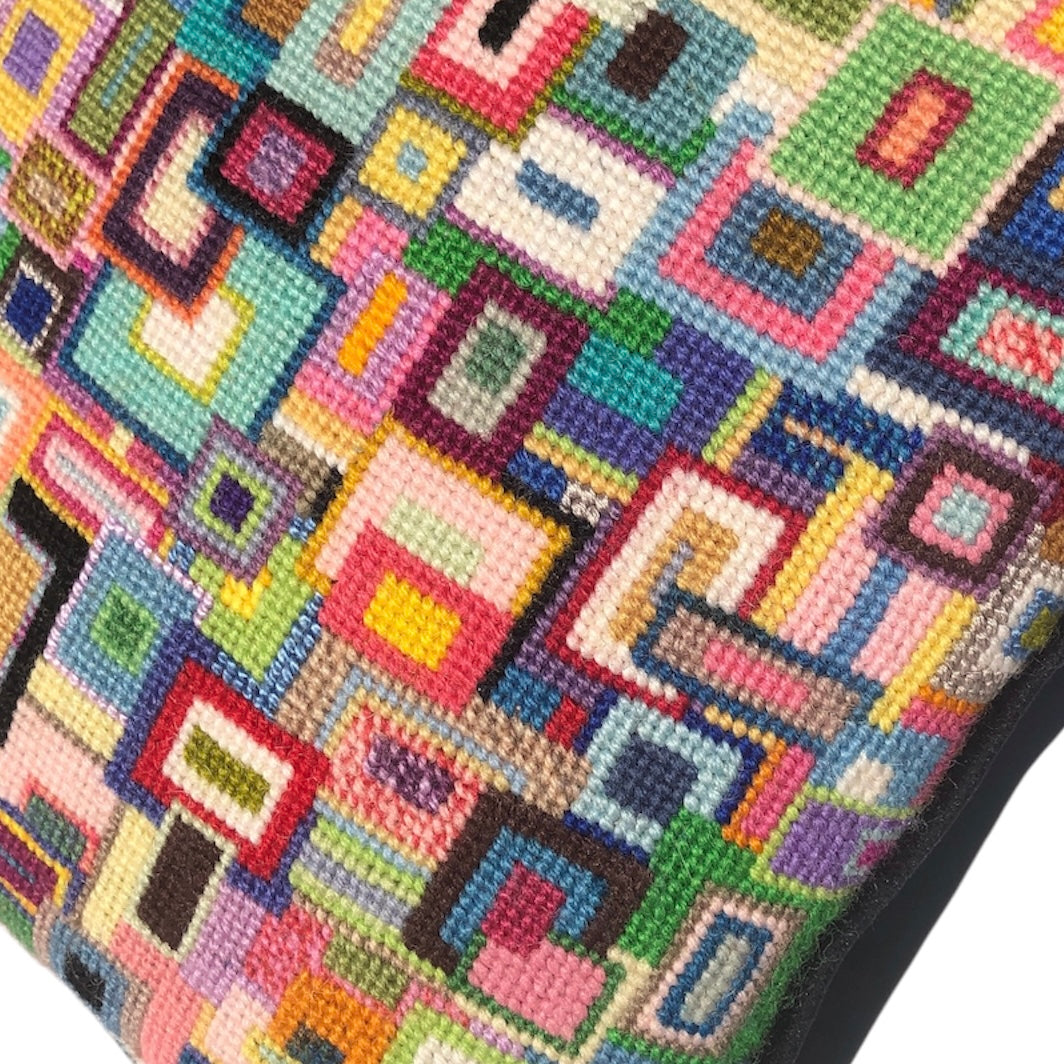 needlepoint HIP TO BE SQUARE