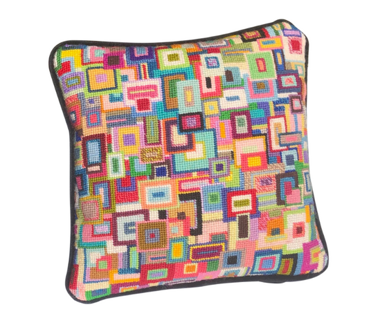 needlepoint HIP TO BE SQUARE