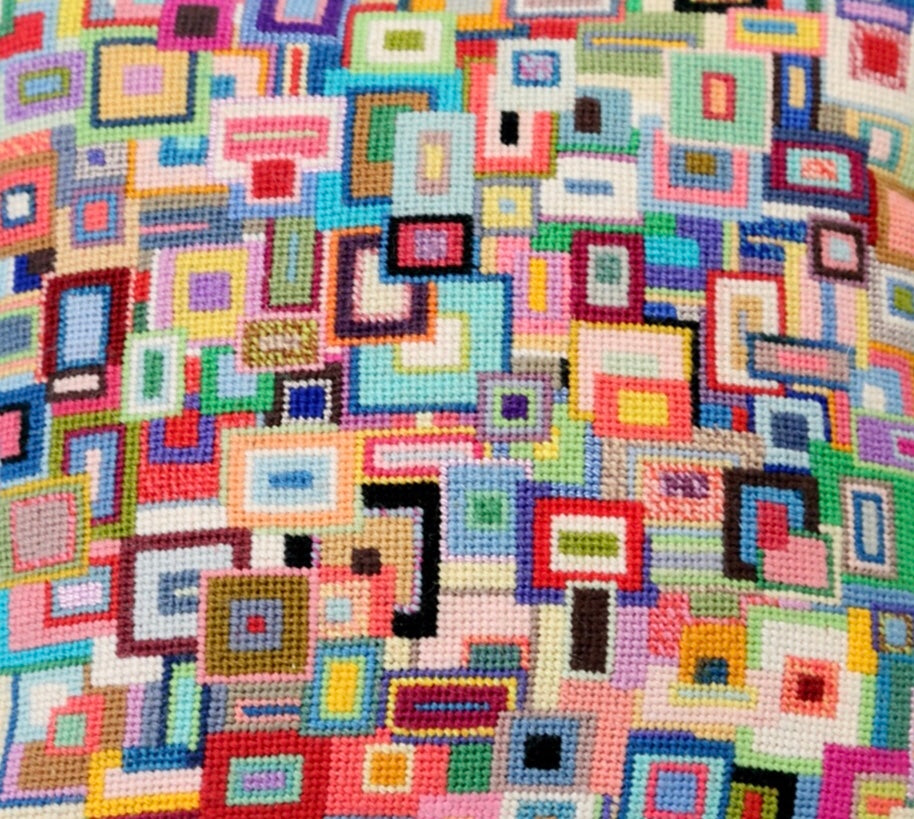 needlepoint HIP TO BE SQUARE