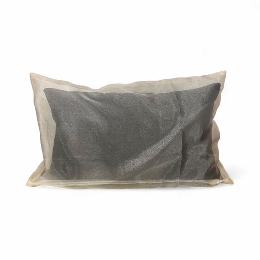 bespoke MEMORY black velvet plush pillow