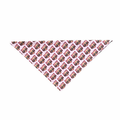 CHOUPETTE KITTY pink dog bandana