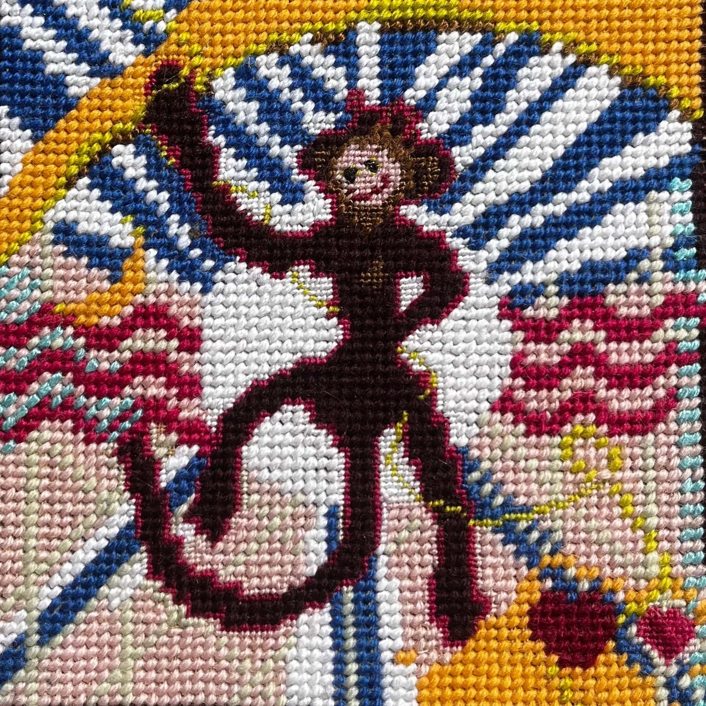 needlepoint JUNGLE BOOGIE