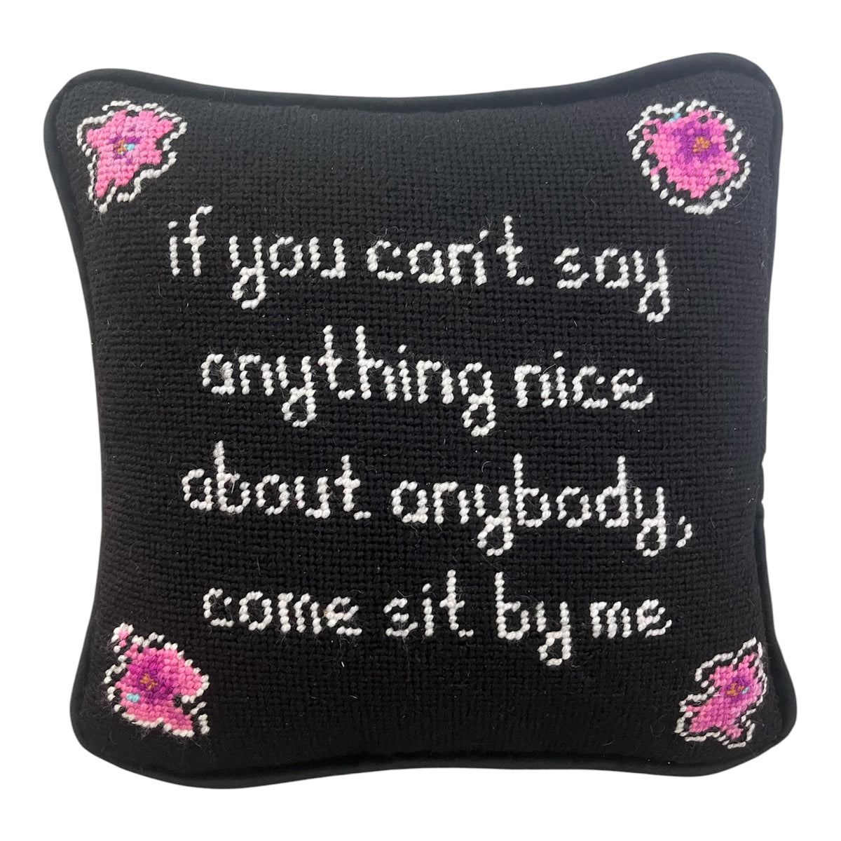 needlepoint GOSSIP GIRL