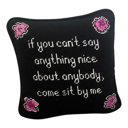 needlepoint GOSSIP GIRL