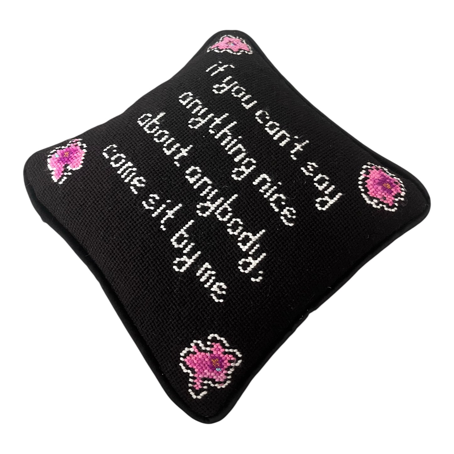 needlepoint GOSSIP GIRL