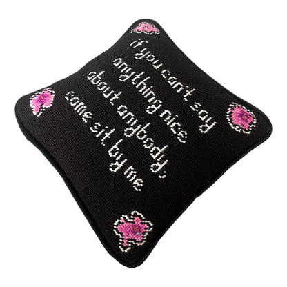 needlepoint GOSSIP GIRL