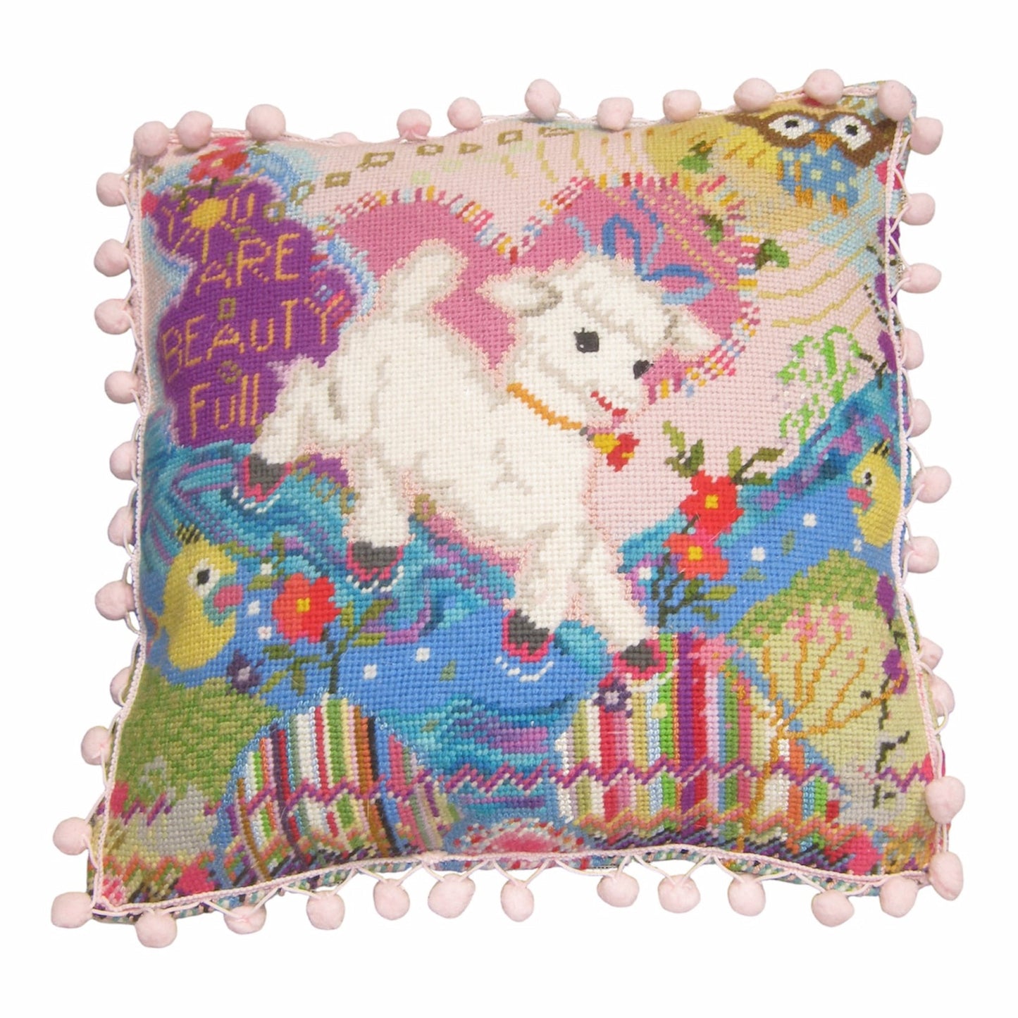 needlepoint YOU ARE BEAUTY-FULL