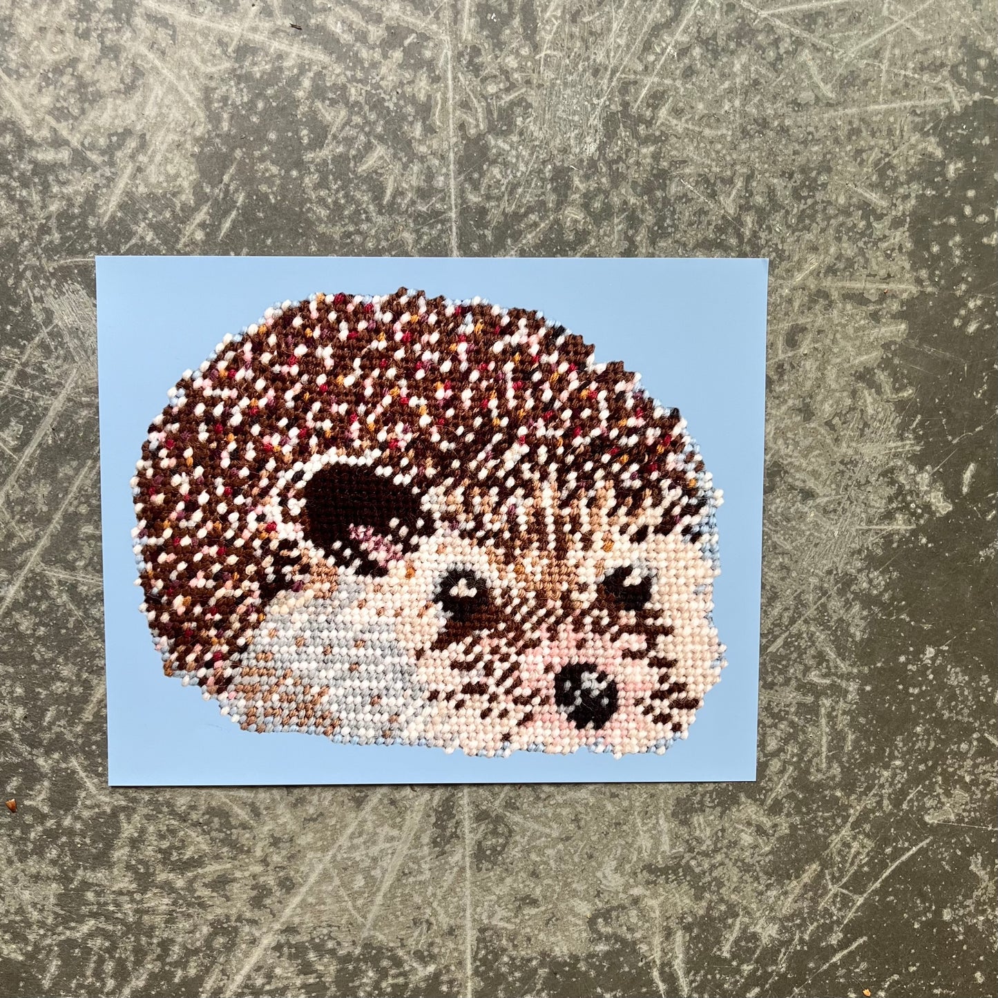 HARRIS THE HEDGEHOG high lustre print