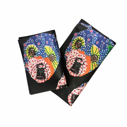PUP POPSTAR handmade tea towel