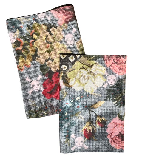 SKULL FLEUR tea towel