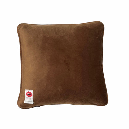 organic cotton sateen HARRIS THE HEDGEHOG custom made pillow