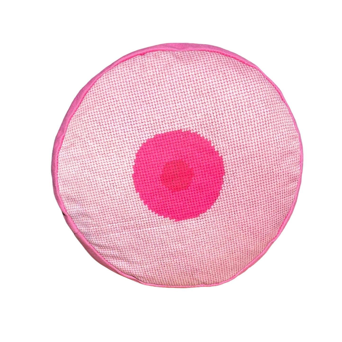 velvet GIRL pink boob pillow