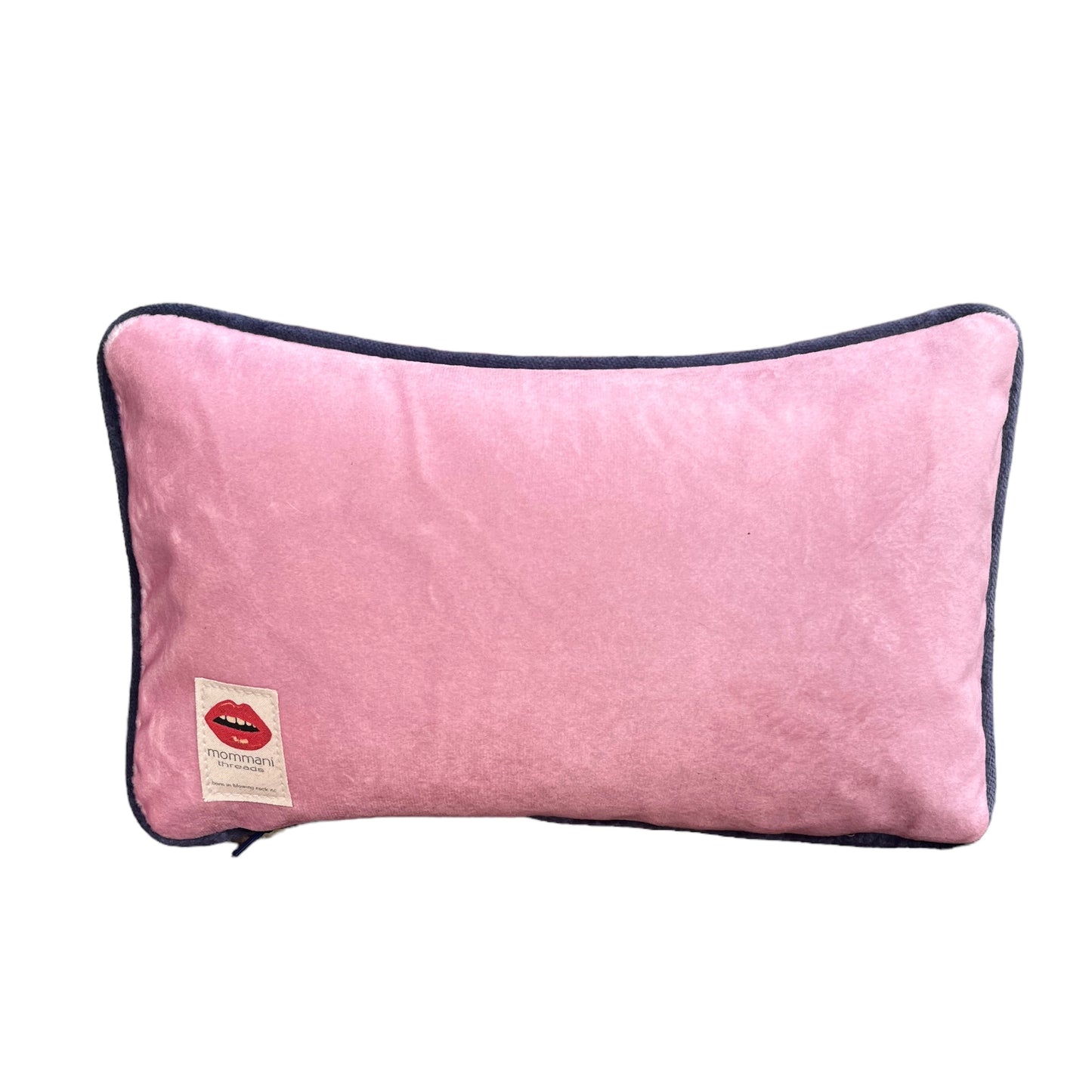 pink velvet GOSSIP GIRL custom made toss pillow