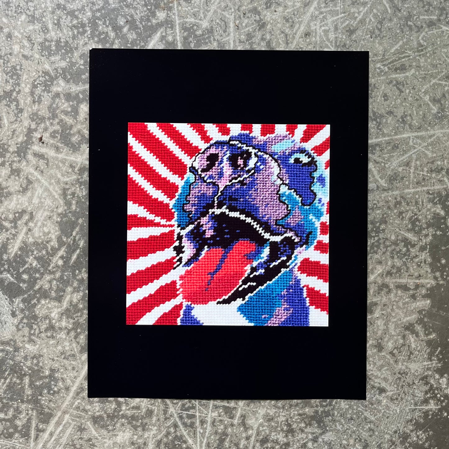 happy dog REX high lustre print