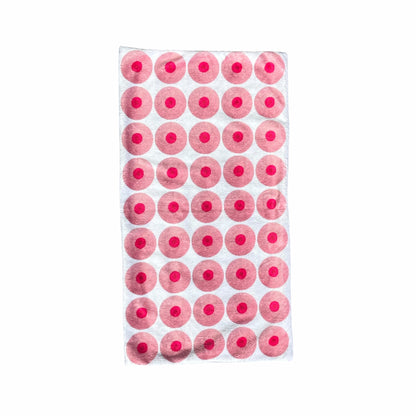 the GIRLS booby baby burp cloth