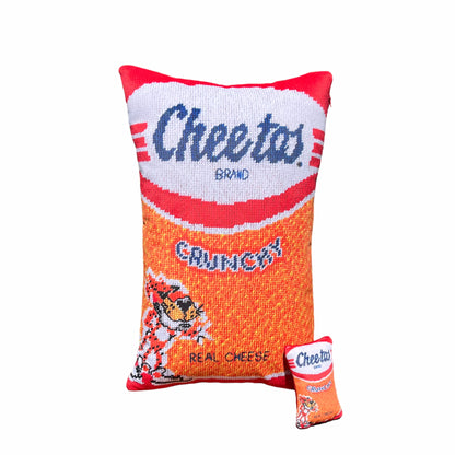 ORANGE CRUSH CHEETOS 3.5" mini velvet pillow