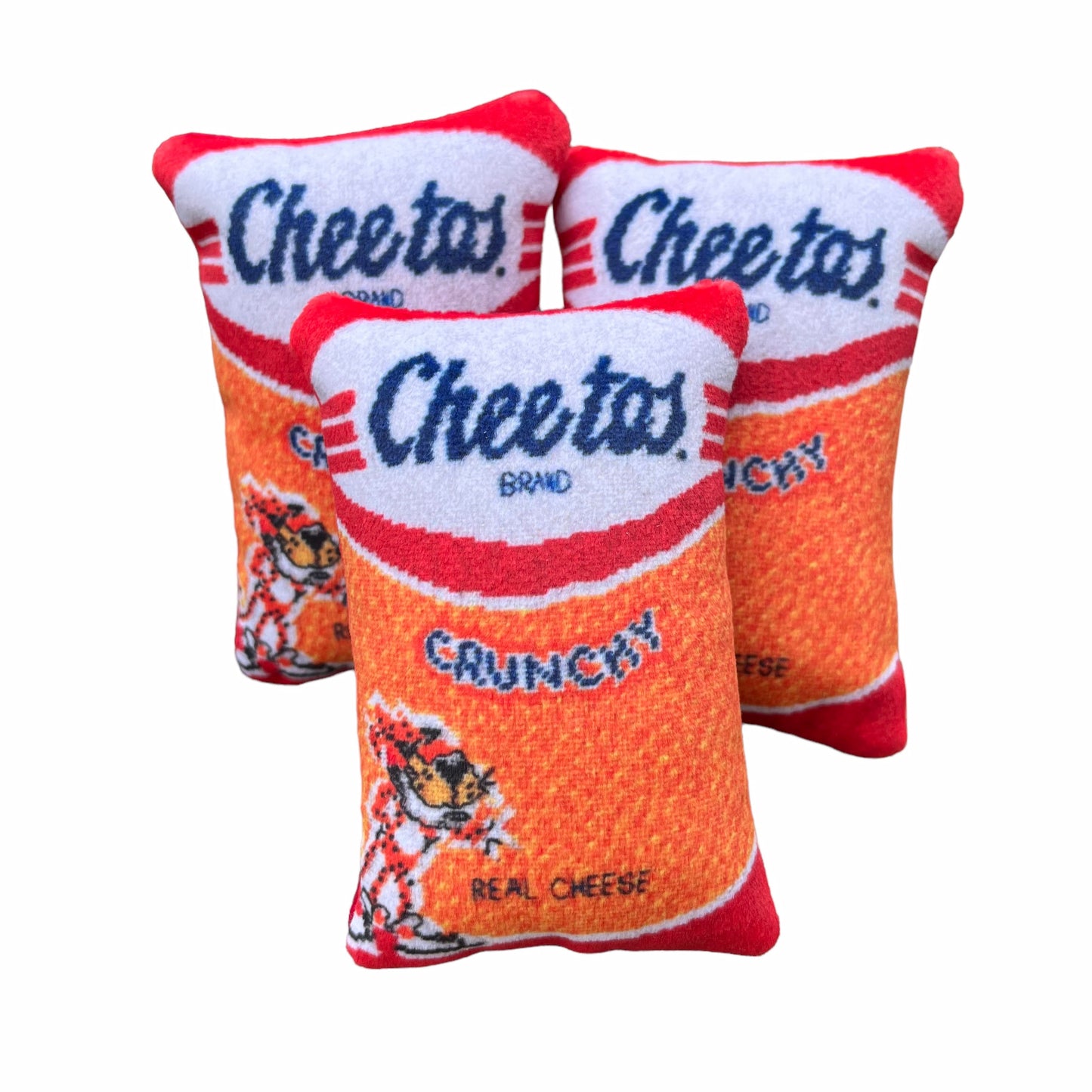 ORANGE CRUSH CHEETOS 3.5" mini velvet pillow