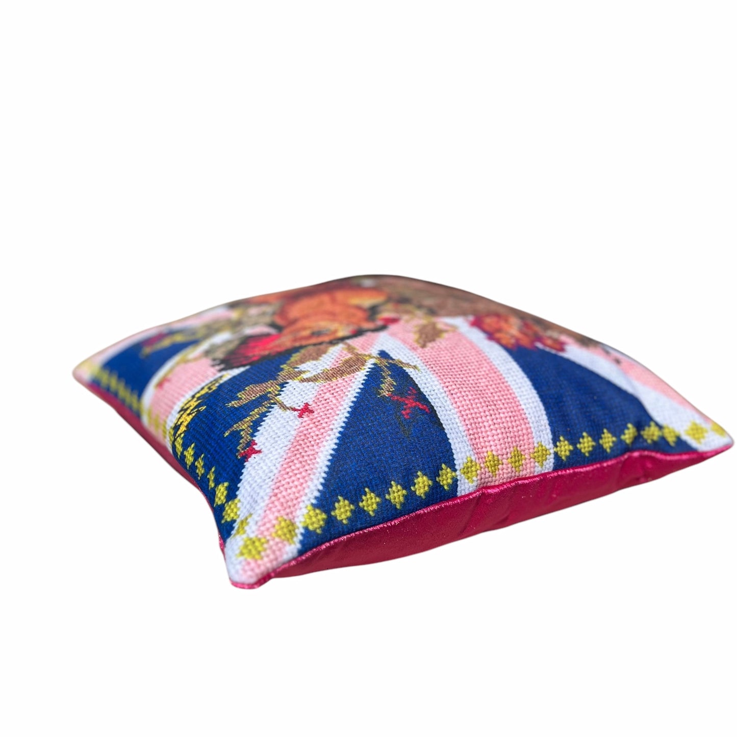 velvet PUNK SQUIRREL feather down pillow