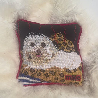 custom needlepoint PET PORTRAIT