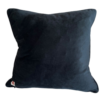 black velvet feather down pillow