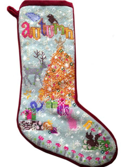 custom needlepoint stocking with name / 2026 commission