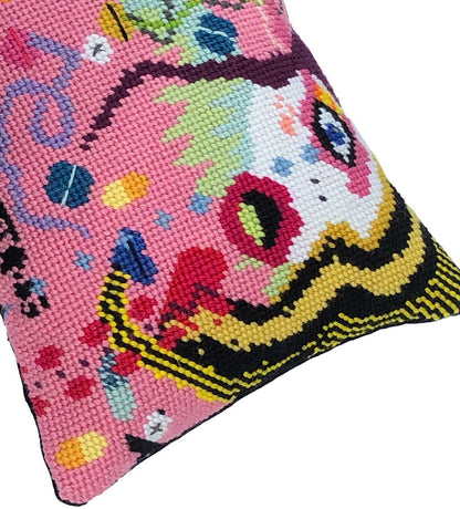 needlepoint SHOCK & ROLL