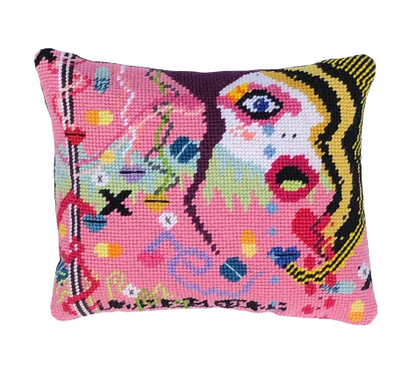 needlepoint SHOCK & ROLL