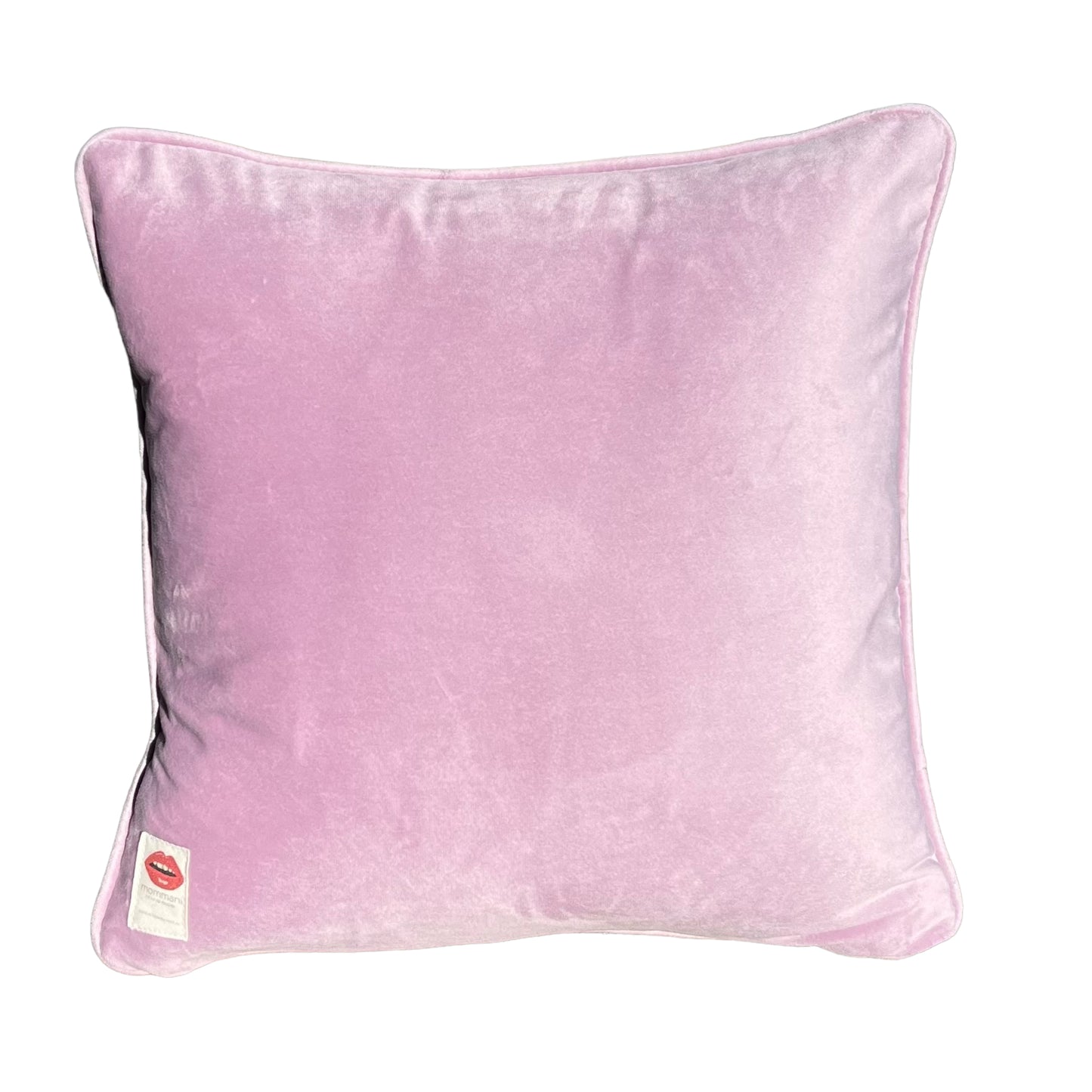lavender velvet square pillow