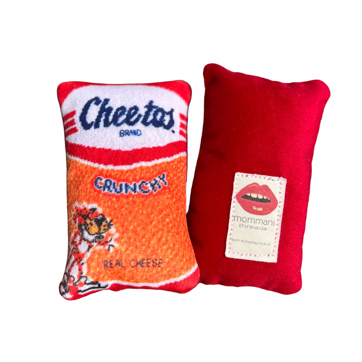ORANGE CRUSH CHEETOS 3.5" mini velvet pillow