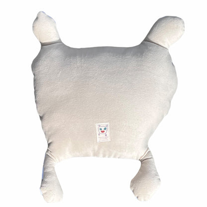 velvet MOMMANI BABY sculpted monster pillow
