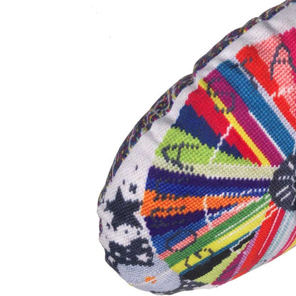 velvet GONNA START A REVOLUTION handmade oval pillow